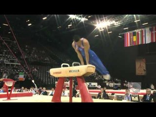 Louis SMITH (GBR), EC Montpellier 2012, pommel horse