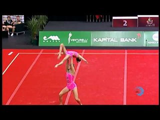 Danielle JONES -- Shanie-Redd THORNE (Great Britain) -- Euroacro 2013