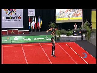 Leonor OLIVEIRA -- Gonçalo ROQUE (Portugal) -- 2013 European Champions