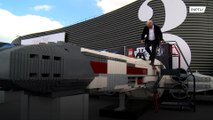 Massive Lego Star Wars X-Wing fighter showcased at Paris Air Show