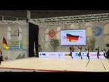 Germany, country presentation at the 2015 Aerobics Europeans