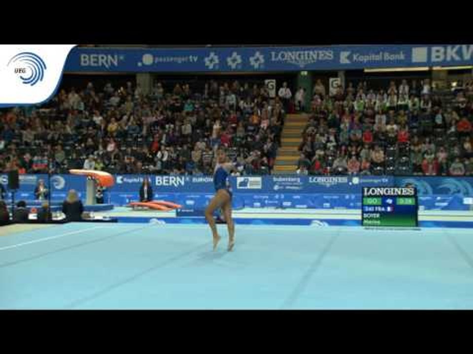 Marine BOYER (FRA) – 2016 European Championships – Qualifications Floor