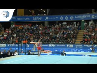 Giarnni REGINI-MORAN (GBR) -  2016 European juniors Championships - Qualifications Floor