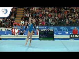 Irina SAZONOVA (ISL) – 2016 European Championships – Qualifications Floor
