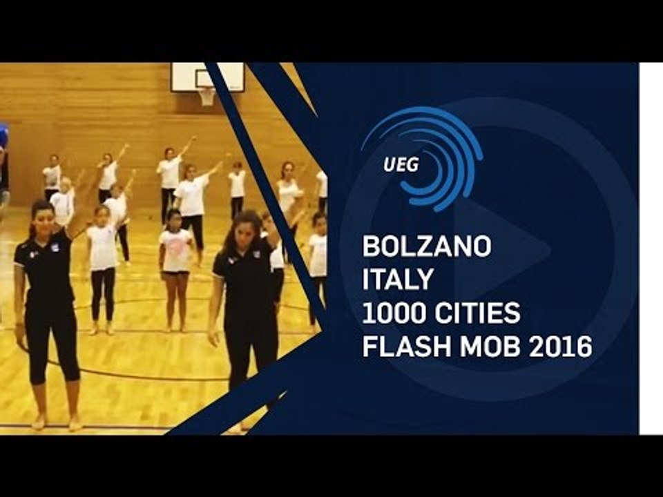 Bolzano, Italy - 1000 Cities Flash Mob 2016