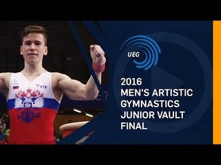 2016 Junior Vault final European Championships - Bern (SUI)