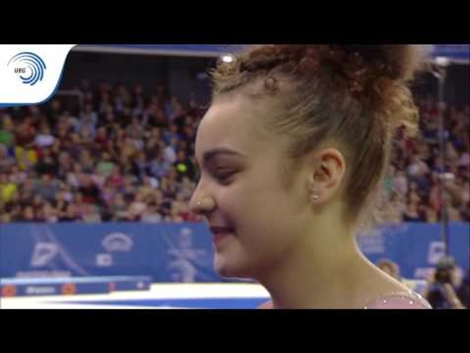 Coline DEVILLARD (FRA) - 2017 European Champion on Vault