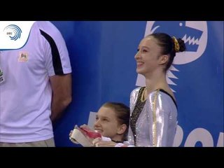 Nina DERWAEL (BEL)  - 2017 European Champion on Uneven Bars