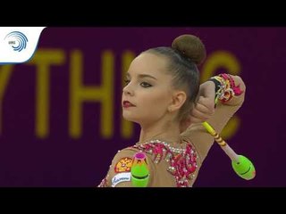 Dina AVERINA (RUS) – 2017 European silver medalist with Clubs