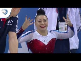 Claudia FRAGAPANE (GBR) – 2017 European Championships, qualifications Floor