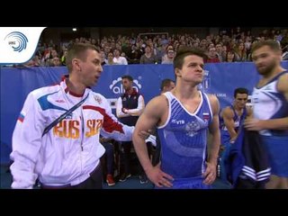 Dmitri LANKIN (RUS) – 2017 European silver medalist on Floor