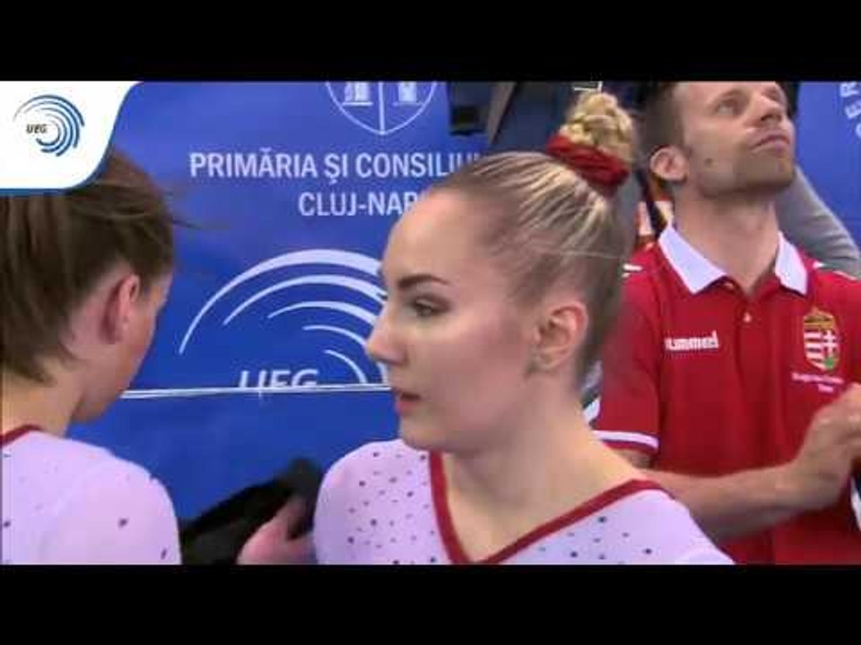 Boglarka DEVAI (HUN) – 2017 European bronze medalist on Vault