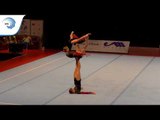 LISHOVA, MELAMED & MELAMED (BLR) - 2015 Acrobatic junior European Champions, Balance