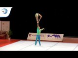 Ryan BARTLETT & Hannah BAUGHN (GBR) - 2015 All-Around Acro Euro silver medallists