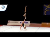 Beatriz FERREIRA & Catarina MARTINS (POR) - 2015 Acrobatic junior European bronze medallists Balance