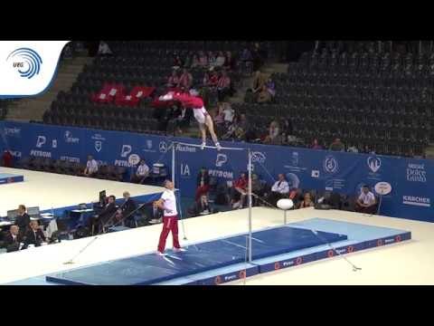 Oliver HEGI (SUI) – 2017 European Championships, qualifications Horizontal bar