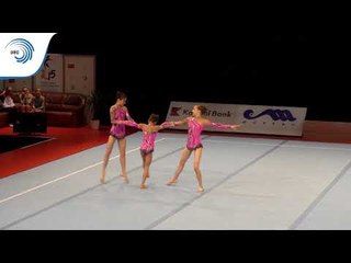 Women's group Russia - 2015 Acrobatic European Champions, 11 - 16