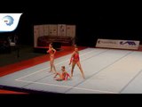 Women's group Great Britain– 2015 Acrobatic European junior silver medallists, Dynamic