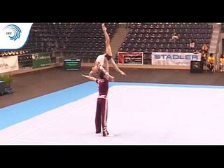 Alice Upcott & Christopher Longley (GBR) - 2009 Acrobatic European Age Group Champions