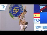 Sara Moreno & Vicente Lli (ESP) - 2017 Aerobics European Champions, Mixed pairs