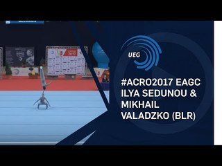Ilya SEDUNOU & Mikhail VALADZKO (BLR) - 2017 12 - 18 men's pair final