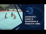 Women's group Great Britain - 2017 Acro European silver medallists, balance