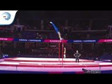 Yumin ABBADINI (ITA) - 2018 Artistic Gymnastics Europeans, junior qualification horizontal bar