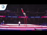 Bora TARHAN (TUR) - 2018 Artistic Gymnastics Europeans, junior qualification horizontal bar