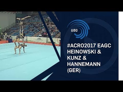 Women's group Germany - 2017 Acro Europeans, all-around final
