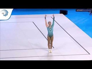 Camilla Cubito (ITA) - 2017 Aerobics Europeans, junior individual women