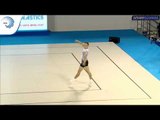 Petr Perminov (RUS) - 2017 Aerobics European Champion, junior individual men