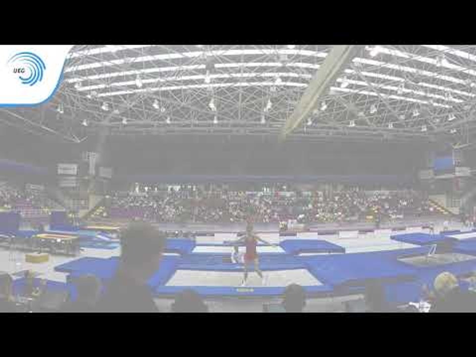 Dmitri USHAKOV (RUS) - 2016 Trampoline Europeans, silver medallist