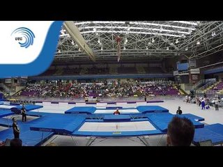 Leonie ADAM (GER) - 2016 Trampoline Europeans, final