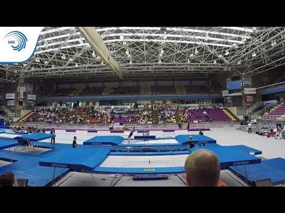 Palina MANKEVICH (BLR) - 2016 Trampoline junior Europeans, final