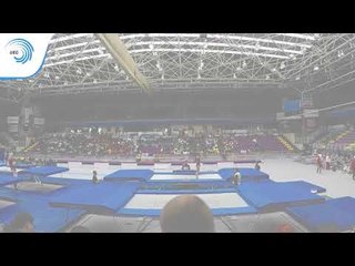 Aileen ROESLER (GER) - 2016 Trampoline junior Europeans, silver medallist