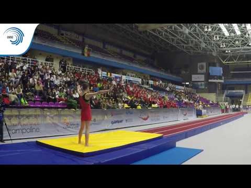 Noah HOUBRECHTS (BEL) - 2016 Tumbling junior Eu...