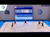 Russia  - 2017 Aerobics European silver medallists, group