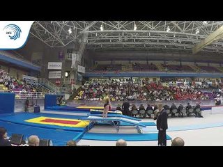Claudia PRAT (ESP) - 2016 Double Mini Trampoline Europeans, final