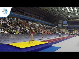 Anne LEEMANS (BEL) - 2016 Tumbling junior European Champion