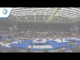 Artem SAVCHENKO & Mykyta IVANSKYI (UKR) - 2016 Trampoline Synchro junior Europeans, final