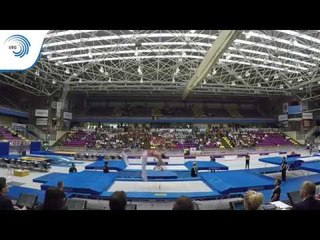 Sebastien LACHAVANNE & Yann AMSLER (SUI) - 2016 Trampoline Synchro junior Europeans, final