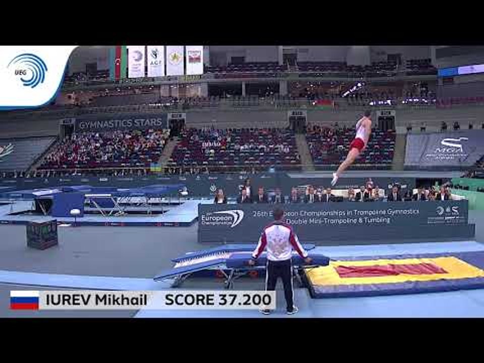 Russia - 2018 Double Mini-Trampoline European Champions, men's junior team