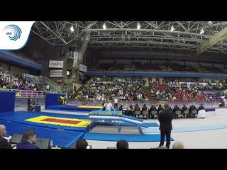 Edgar BELIMENKO (RUS) - 2016 Double Mini-Trampoline junior Europeans, final