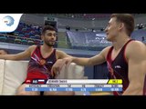 Russia - 2018 Trampoline European silver medallists, men's team