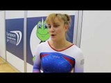 Aimee Antonius (GBR) - interview after junior team tumbling European title
