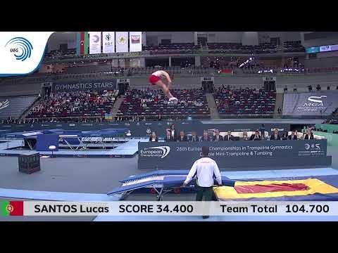 Portugal - 2018 Double Mini-Trampoline European bronze medallists, men's junior team