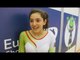 Mariana Santos (POR) - 2018 Trampoline Europeans, interview after team final