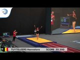 Belgium - 2018 Tumbling Europeans, women's junior team final