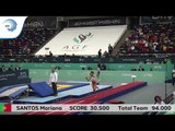Portugal - 2018 Tumbling Europeans, women's junior team final