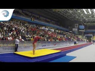 Rachel DAVIES (GBR) - 2016 Tumbling Europeans, bronze medallist